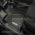 thumbnail image 5 of RVNI Floor Mats Liners for 2014-2020 Nissan Pathfinder Infiniti QX60 Set Black TPE Rubber, 5 of 7