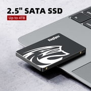 KingSpec 4TB 2.5 SATA3 SSD 3D NAND Flash Internal Solid State Drive Compatible with PS4 Laptop Desktop