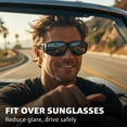 thumbnail image 5 of Myiaur Over Glasses Sunglasses for Men Women, Polarized Fit Over Sunglasses UV400 Protection, Anti Glare for Driving Outdoors, 5 of 6