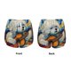 thumbnail image 3 of Balery Dog Guitar Starry Night Pantalones cortos deportivos para mujer con forro y dos bolsillos, elásticos, para entrenamiento, gimnasio, yoga-Small, 3 of 7