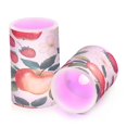 thumbnail image 7 of Yayeee Flameless Candles with Remote Flickering Battery Operated Multi Color Changing, Strawberry Pattern, 7 of 7