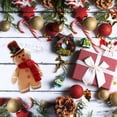 thumbnail image 4 of Mxiqqpltky Cute Christmas Gingerbread Man Pillow Creative Biscuit Man Plush Soft Throw Pillows Sofa Cushion Christmas Party Decor, 4 of 7