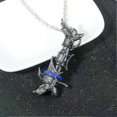 thumbnail image 4 of Game League Of Legends Keychain Game Character Jinx Cannon Weapon Model Necklace Keyring For Women Men Backpack Charm Gifts, 4 of 5