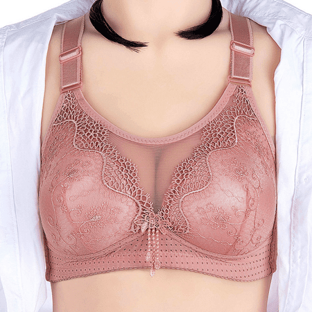 Fulorrnie Bras for Women Plus Size Wirefree Lift Full Coverage Seamless Yoga Sports Workout Gym Multiway Comfort Bra RD1 44