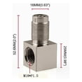 thumbnail image 4 of Adaptador espaciador de Sensor de material acero inoxidable Yotijar para coche Universal M18x1.5 convertidor catalítico, 4 of 9