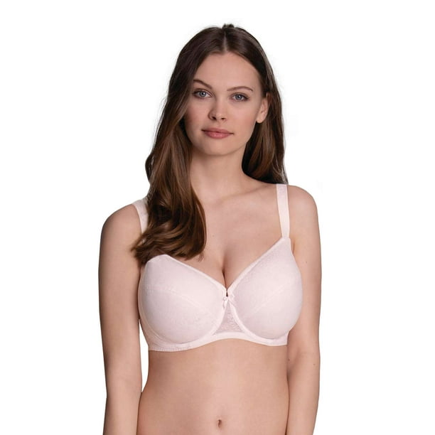 Rosa Faia Fleur 5653-279 Blush Pink Lace Non-Padded Underwired Full Cup Bra  36J 