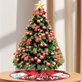 thumbnail image 4 of Christmas Christmas Tree Skirt 36 Inch Red Skirt for Merry Christmas Party Supplies,Indoor Outdoor Christmas Decoration Holiday Party Decor, 4 of 4