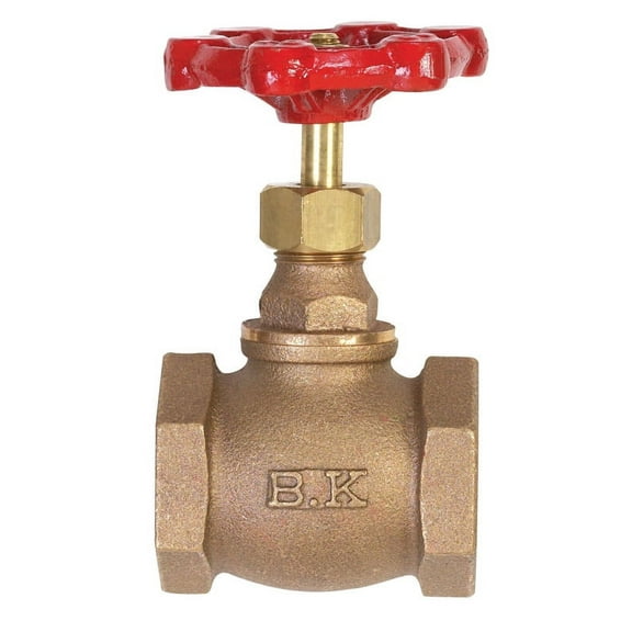 B & K ProLine 106-003NL Globe Valve 1/2 in IPS Brass