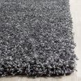 thumbnail image 1 of Hawthorne Collection Dark Grey Shag Rug - Runner 2'3" x 5', 1 of 6