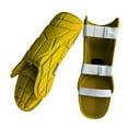 thumbnail image 4 of Almencla Baseball Batter Leg Guards, Shin Guards Teenager Compact Comfortable Versatile Equipment Protector Shin Protection Adjustable Yellow, 4 of 8
