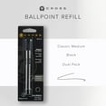 thumbnail image 2 of Cross Ballpoint Refill, Medium Black, 2 per card, (8513-2), 2 of 7