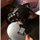 thumbnail image 4 of Bozal de cuero ligero para perros para chihuahua, yorkshire terrier, mini pitcher y otros perros pequeños (cuero natural), 4 of 5