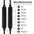 thumbnail image 3 of ZLC USB C Headphone, Type C Wired Earbuds Magnetic Bass Noise Canceling In-Ear Earphones+Mic for iPhone 16 15 Pro Max 16e iPad 10 Pixel 9 8 for Samsung Galaxy S25 Ultra S24 S23 A16 A56 for OnePlus 13, 3 of 8