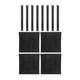 thumbnail image 1 of 4 piezas Litera de literas Papas de escalera cubiertas de escalera de protección cómodo suave y suave con 8 correas ajustables almohadillas para el, 1 of 8