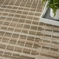 thumbnail image 4 of Nourison Astra Machine Washable 6'7" x 9' Latte Mid-Century Modern Indoor Rug, 4 of 9