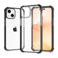thumbnail image 1 of SaniMore for iPhone 14 Plus 6.7" 2022 Case, Ultra-clear Rugged Acrylic Backplane Shockproof Anti-fall Slim Lightweight Anti-scratch Anti-slip Cover For iPhone 14 Plus, Black, 1 of 7