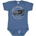 thumbnail image 3 of Inktastic Vintage Aeroplane Rides Boys or Girls Baby Bodysuit, 3 of 5