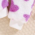 thumbnail image 7 of UAMVSH Newborn Baby Jumpsuit Fleece Sherpa Winter Long Sleeve Hooded Romper Comfy Soft Heart Print Cute Onesies for Baby Girl, 7 of 7