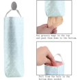 thumbnail image 4 of Soporte para bolsas de plástico, 2 unidades, soporte para bolsas de comestibles para dispensador de bolsas de plástico, organizador de bolsas de basura plegable para colgar, lavandería oso de fresa Juguete, 4 of 6