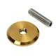 thumbnail image 2 of Pesas estabilizadoras de tiro con arco de acero inoxidable para barra de equilibrio exterior, color dorado, 2 of 14