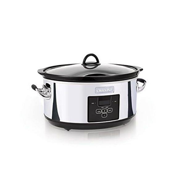 Crock-Pot SCCPVF710-P-WM Slow Cooker, 7 Quart, Platinum