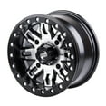 thumbnail image 2 of (4 Pack) 4/156 Tusk Teton Beadlock Wheel 14x7 4.0 + 3.0 Machined/Black For POLARIS RZR XP 900 2011-2014, 2 of 7