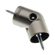 Kenney 58722012 Swivel Socket for Rods up to 1-Inch Diameter, Satin Nickel
