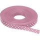 thumbnail image 1 of Cintas de grogrén de 10 yardas, 3/8 pulgadas, color rosa brillante con puntos blancos, decoración de lazo para manualidades, envoltura de regalos, bodas, bricolaje, hecho a mano, 1 of 5
