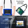 thumbnail image 6 of iPad Mini 4th 5th Gen 7.9 [ Mini 5 4 Gen ] A2133 A1538 MUXH2LL/A MUXF2LL/A MK882LL/A MK862LL/A Full-Body Protective Shock Proof Cover with Shoulder Strap - Blue, 6 of 8