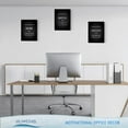 thumbnail image 2 of Grind Hustle Execute Quotes Canvas Wall Art, Motivational Reminder Decor Positive Affirmation Poster Inspiration Success Wall Hanging Picture Encouraging Gift for Home Office Workplace -12X16 3Piece, 2 of 6