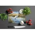 thumbnail image 3 of Carolines Treasures DAC7533LCB 15 x 12 in. Snowy Egret in Coastal Marshes Glass Cutting Board, 3 of 5