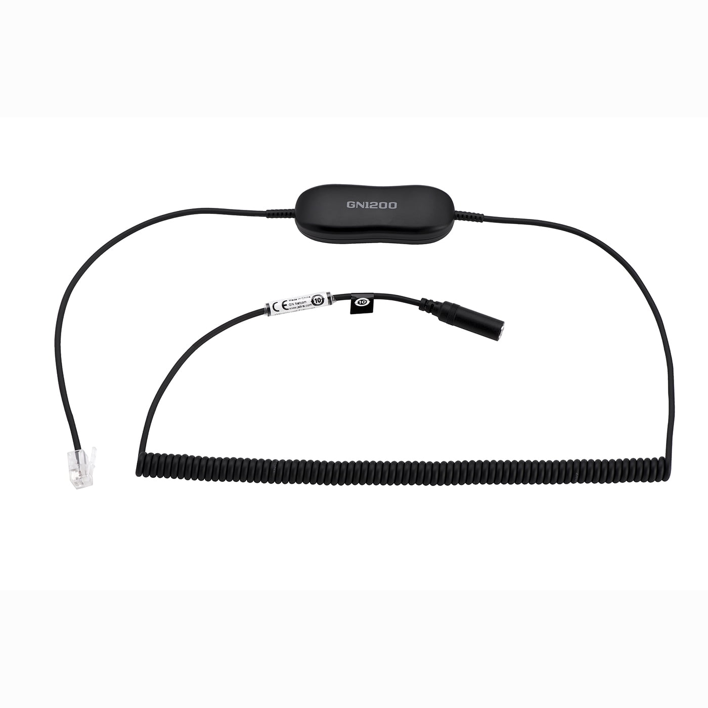 Jabra GN1200 Smart Cord 3.5 mm Jack modular plug 88011-100