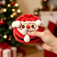 thumbnail image 6 of Cute Plush Stress Relief Toy, Christmas Fidget Squeeze Toy for Holiday Party Favor, Desktop Tabletop Decor, Christmas Stocking Stuffer Gift (8cm/3.15in), 6 of 8