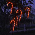 thumbnail image 3 of Gwong Electrónica Candy Bane String Light Decorative Safe Ahorro de energía Navidad Solar Marcadores Sombra de paraguas Luz LED para árbol de Navidad, 3 of 6