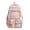 Pink, variant on Cute Backpack for Kids Kawaii School Bag Laptop Bookbags Preppy Aesthetic Backpack with Clear Window Pocket and Lace Trim Detail