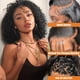 thumbnail image 4 of Peluca Curly Bob de 16 pulgadas, 200 densidades, cabello humano con encaje en la parte delantera, 4 of 7