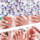thumbnail image 3 of Arte de uñas con diamantes planos y formas especiales, diamantes de imitación, cristales, cuentas y colgantes., 3 of 5