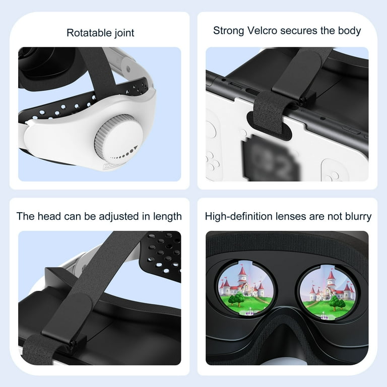 Newest VR Headset for Nintendo Switch 2 Model, 3D VR Glasses with
