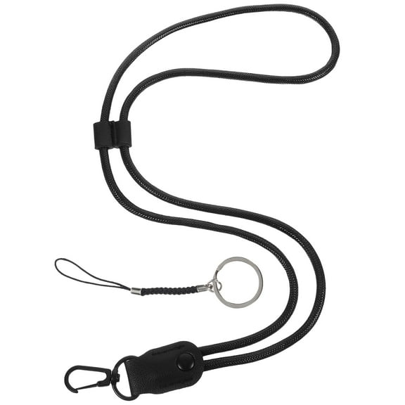 PAMINGONO 1Pcs Classic Style Rope Lanyard for School and Travel Identity Proof 18.9x9.1x0.3in