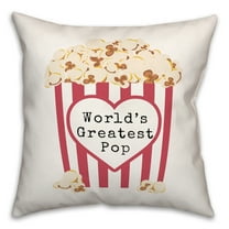 Creative Products World's Greatest Pop 18 x 18 Indoor / Outdoor Pillow
