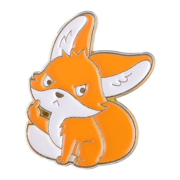 Broche De Animales De Conejo De Pato Con Pin De Esmalte De Setas De Dibujos Animados , Encantador , Insignia Para Niños , Mochila De Solapa , Sombrero De Amigos , Accesorios Gao Jiahui unisex