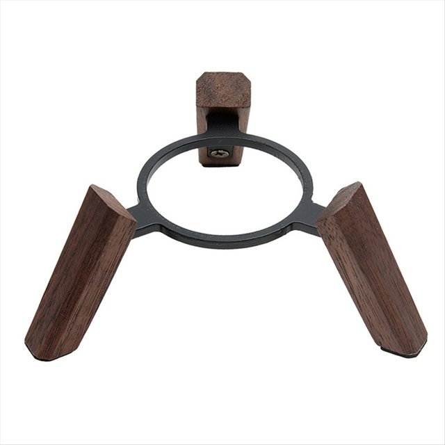 Soporte de Madera Auténtica para Mini, Soporte de Madera, Trípode con de Metal, Soporte para Minialtavoz Home Pod