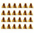 thumbnail image 1 of Sonducket Paquete de 24 pasadores pequeños a la moda estilo Simple agarre pulpo sólido transparente Clips de garra pasadores de San Valentín para Accesorio para el cabello marrón, 1 of 6