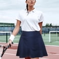 thumbnail image 4 of HIAKDOFT 1Set Simple and Classic Appearance Navy Skirt for Yoga, 4 of 5