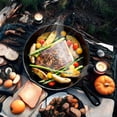 thumbnail image 6 of Pre-Seasoned Cast Iron Skillet – Small Vintage Frying Pan for Eggs, Steak & More | Natural Non-Stick, No Chemical Coating | Oven & Stovetop Safe, 6 of 11