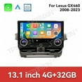 thumbnail image 2 of TPXINXIN 13.1 inch Car Radio for Lexus GX460 2008-2023 Android 13 Carplay Auto Car Multimedia Player GPS Navi Stereo Radio Head Unit, 2 of 11