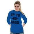 thumbnail image 3 of Up To No Good Wizard Map Funny Nerdy Long Sleeve TShirt Men Women Brisco Brands X, 3 of 6