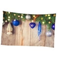 thumbnail image 2 of Tapiz de pared con efecto 3D navideño para dormitorio, colcha, toalla de baño E, 2 of 9