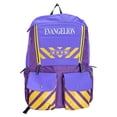 thumbnail image 2 of Mochila Escolar Porta Laptop Juvenil de Personaje Anime Evangelion EVA-01 color Morado, 2 of 5