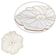 thumbnail image 3 of Posavasos anti-escaldado de grado alimenticio de silicona de 4 piezas - Beige Adepaton CPB-DE-LYY1196-2, 3 of 5